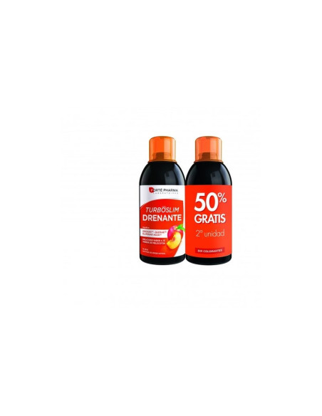 TURBOSLIM DRENANTE MELOCOTON PACK 2 UNIDADES