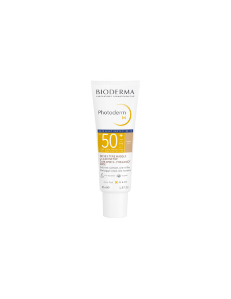PHOTODERM M SPF50+ BIODERMA 1 ENVASE 40 ML COLOR CLARO