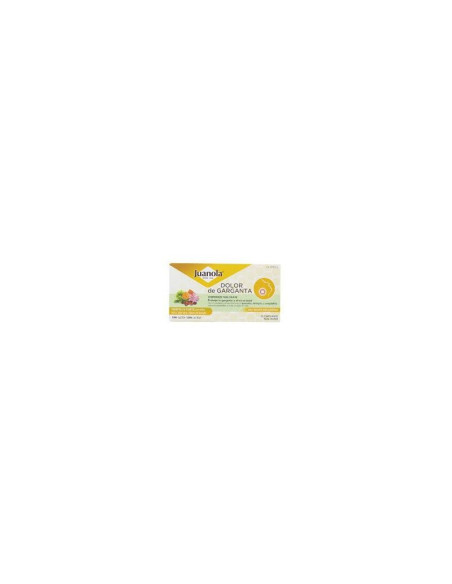 JUANOLA DOLOR DE GARGANTA PROPOLIS FORTE SABOR SUAVE BALSAMICO 20 COMPRIMIDOS
