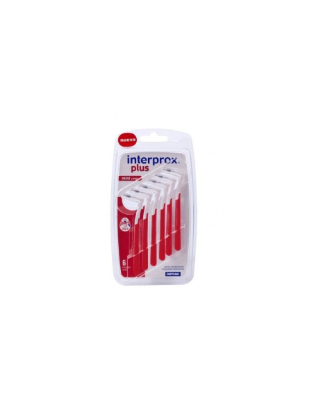 CEPILLO ESPACIO INTERPROXIMAL INTERPROX PLUS MINI CONICO 6 UNIDADES