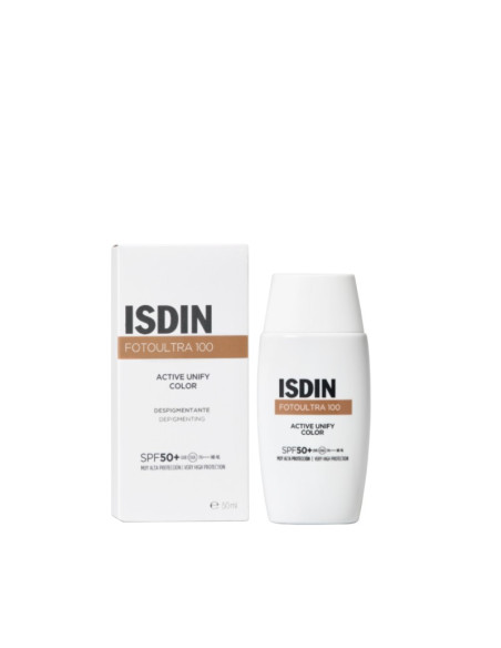 ISDIN FOTOULTRA 100 ACTIVE UNIFY 1 ENVASE 50 ML COLOR