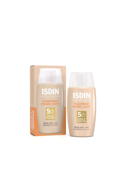 FOTOPROTECTOR ISDIN SPF 50 FUSION WATER COLOR 1 ENVASE 50 ML LIGHT