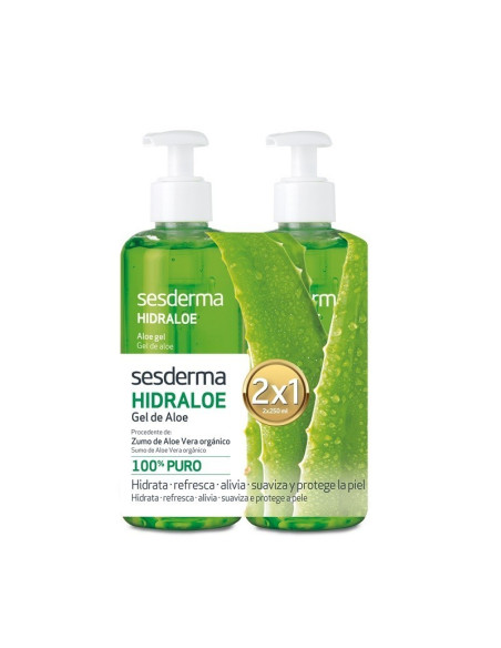SESDERMA HIDRALOE GEL DE ALOE 2X250ML