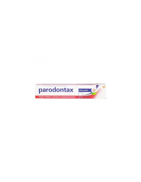 PARODONTAX SIN FLUOR PASTA DENTAL 1 TUBO 75 ML