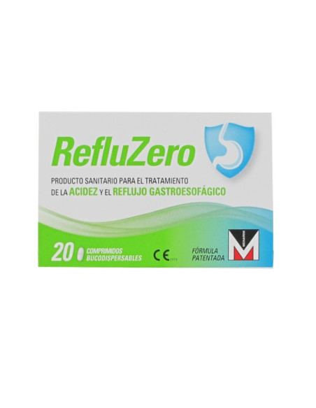 REFLUZERO 20 COMPRIMIDOS BUCODISPERSABLES