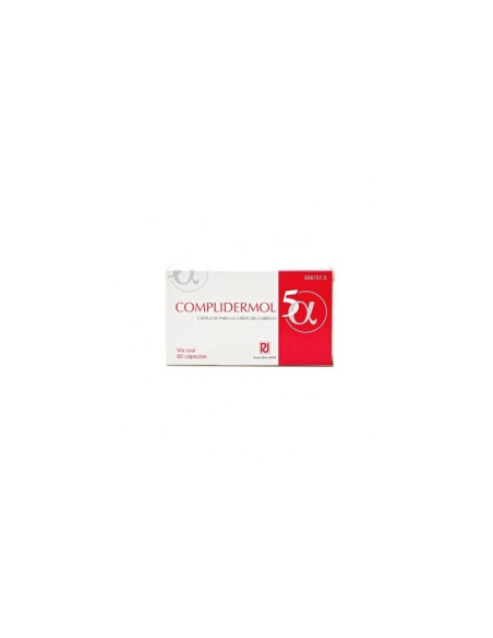 COMPLIDERMOL 5ALFA 60 CAPSULAS