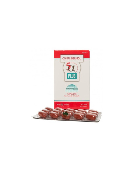 COMPLIDERMOL 5ALFA PLUS 60 CAPSULAS