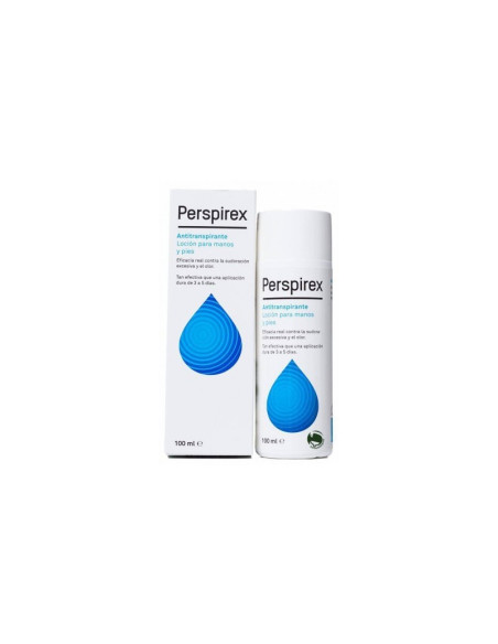 PERSPIREX LOCION ANTITRANPIRANTE PIES Y MANOS 1 ENVASE 100 ML