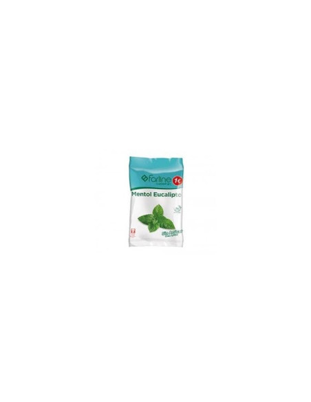 FARLINE SWEETSIN CARAMELOS 1 BOLSA 40 G SABOR MENTOL EUCALIPTO