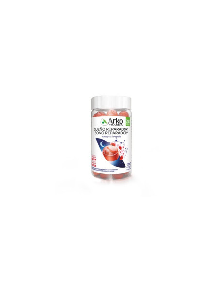 ARKOPHARMA SUEÑO REPARADOR GUMMIES 60 CARAMELOS DE GOMA SABOR FRAMBUESA
