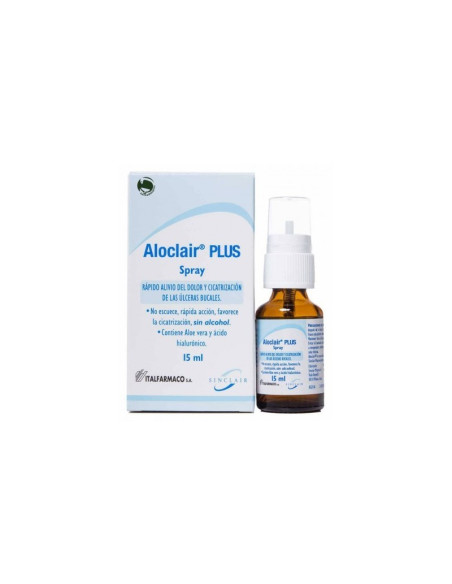 ALOCLAIR PLUS BIOADHESIVE SPRAY 1 ENVASE 15 ML