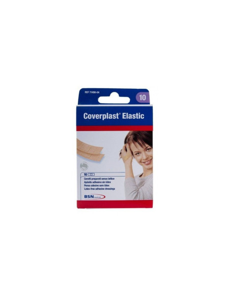 LEUKOPLAST ELASTIC APOSITO ADHESIVO 10 STRIPS 76 MM X 25 MM