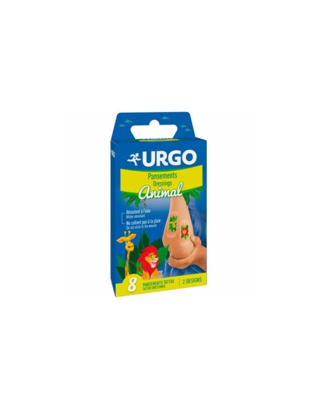 URGO APOSITOS INFANTILES APOSITO ADHESIVO TATTOO 8 APOSITOS
