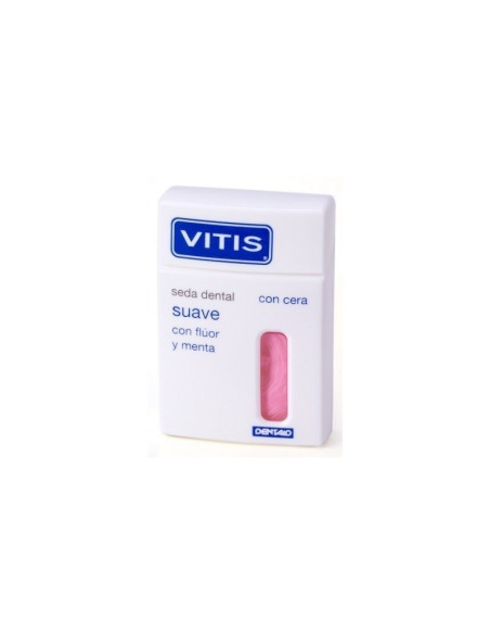 VITIS SEDA DENTAL CON FLUOR Y MENTA SUAVE 50 M