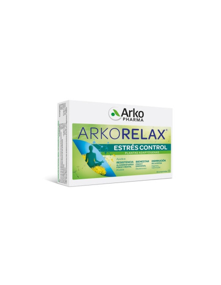 ARKORELAX ESTRES CONTROL 30 COMPRIMIDOS