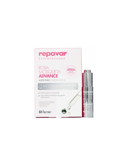 REPAVAR REGENERADORA ACEITE PURO ROSA MOSQUETA ADVANCE 1 ENVASE 15 ML