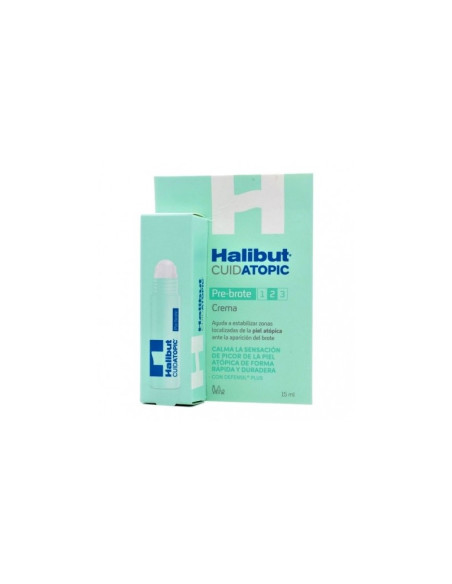 HALIBUT CUIDATOPIC CREMA PRE-BROTE 1 ENVASE 15 ML