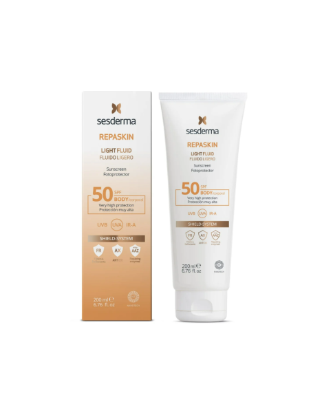 REPASKIN FLUIDO LIGERO FOTOPROTECTOR SPF 50 1 ENVASE 200 ML