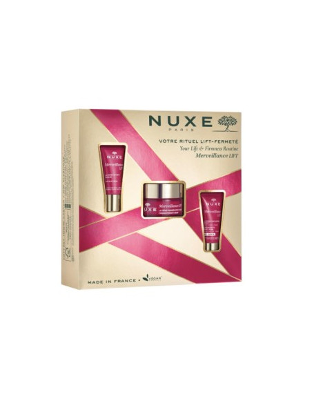 NUXE COFRE. RITUAL LIFT FERMETE. MERVILLANCE LIFT
