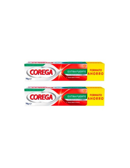 COREGA EXTRA FUERTE 70GR. DUPLO