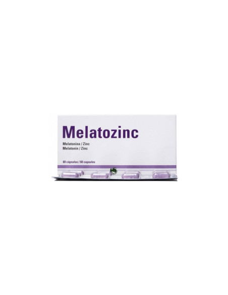 MELATOZINC 1 MG 60 CAPSULAS