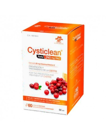 CYSTICLEAN FORTE 240 MG 60 CAPSULAS