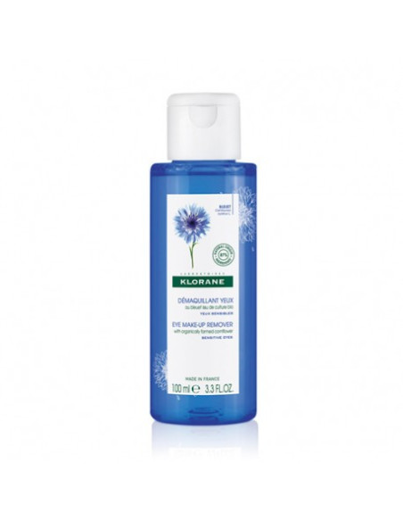 KLORANE DESMAQUILLANTE DE OJOS AL ACIANO 1 ENVASE 100 ML