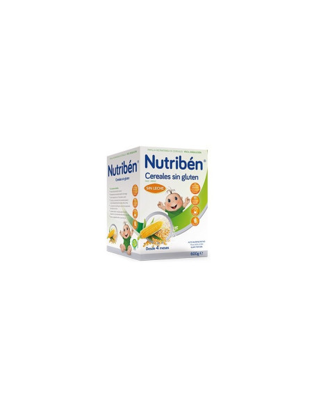 NUTRIBEN CEREALES SIN GLUTEN PAPILLA 1 ENVASE 600 G