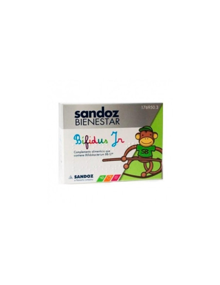 SANDOZ BIENESTAR BIFIDUS JR MONODOSIS 10 SOBRES