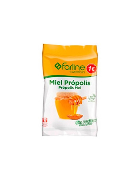 FARLINE SWEETSIN CARAMELOS 1 BOLSA 40 G SABOR MIEL PROPOLIS