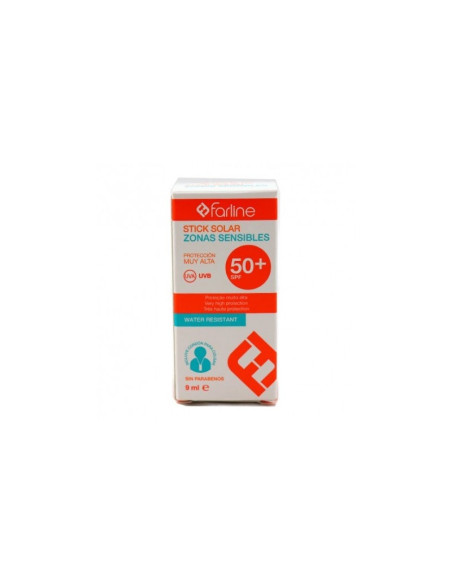 FARLINE STICK SOLAR SPF 50+ ZONAS SENSIBLES 1 ENVASE 9 ML