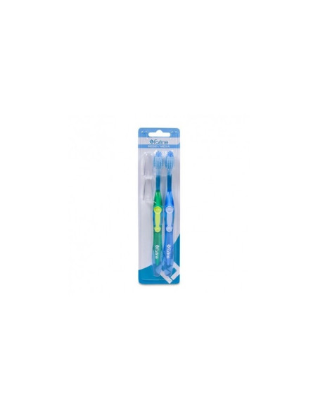CEPILLO DENTAL FARLINE MEDIO PACK 2 UNIDADES