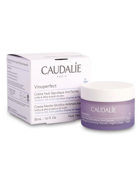 CAUDALIE VINOPERFECT CREMA NOCHE GLICOLICA ANTIMANCHAS-50ML